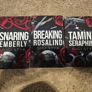 Gigi Styx Book Set with Red and Black Covers